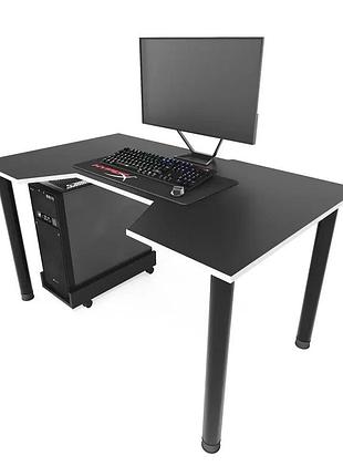 Геймерский стол серия x12(120 см) "черный-белый"