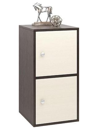 Тумба прайм-21-1 дуб молочный-венге магия