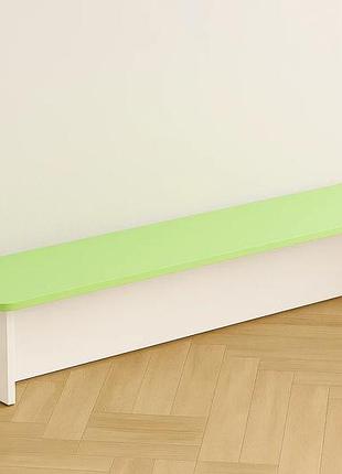 🧒 детская скамейка для раздевалки высотой 260 мм