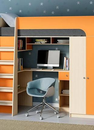 Кровать чердак астра 10 ds-10