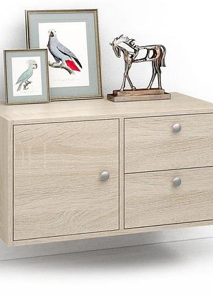 Підвісна тумба прайм-21-4 дуб сонома