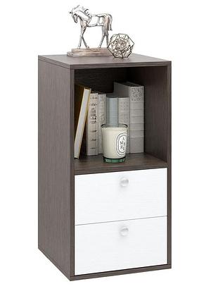 Тумба прайм-21-6 біла аляска-венге магія