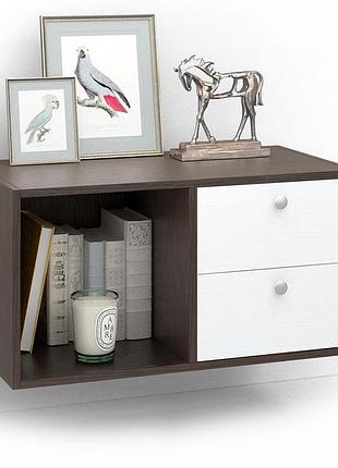 Підвісна тумба прайм-21-6 венге магія--дуб молочный