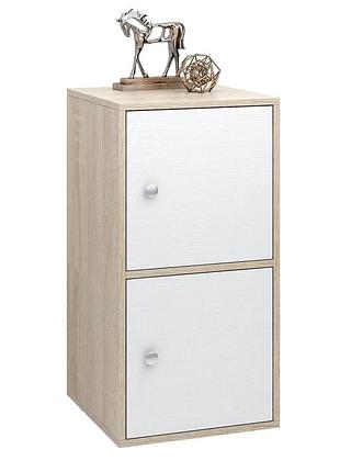 Тумба прайм-21-1 дуб сонома-белая аляска