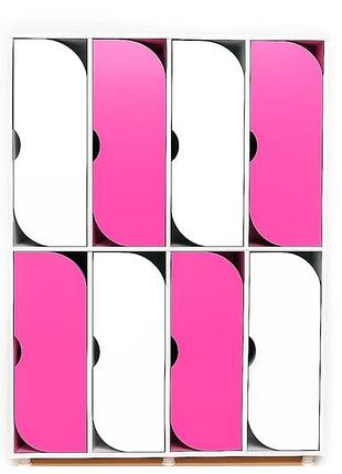 🧥 шкаф для одежды 8-секционный на металлических регулируемых опорах ds-54