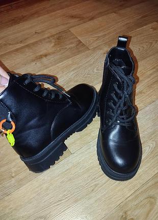 Деми ботинки для девочки 29 размер