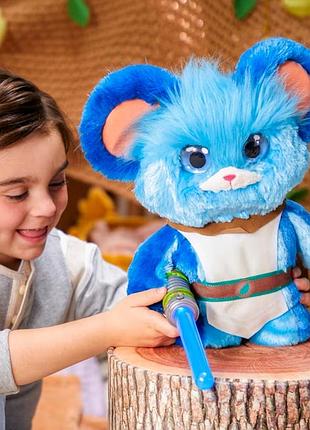 Новая интерактивная мягкая игрушка star wars young jedi adventures jedi nubs звездные войны юный джеди набс оригинал из сша 9