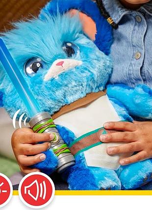 Новая интерактивная мягкая игрушка star wars young jedi adventures jedi nubs звездные войны юный джеди набс оригинал из сша 7