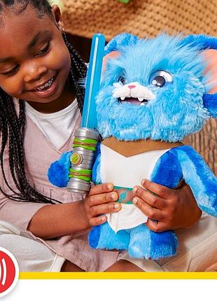 Нова інтерактивна м'яка іграшка star wars young jedi adventures jedi nubs зоряні війни юний джеді набс оригінал з сша 5