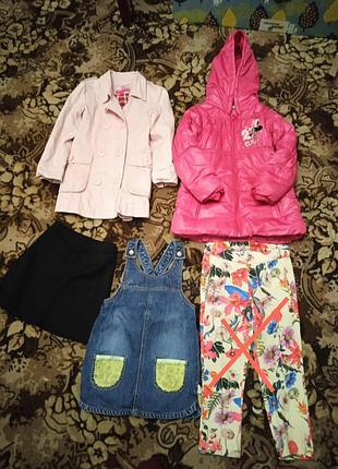 Лот одежды для девочек на рост 104-110 см.