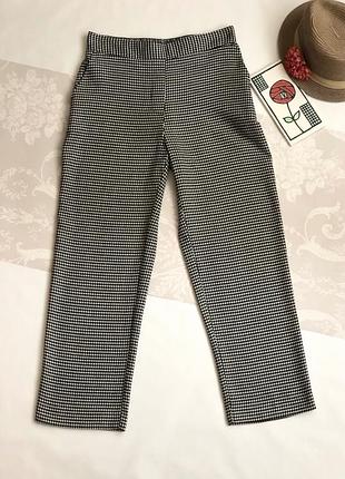 Брюки zara гусиная лапка