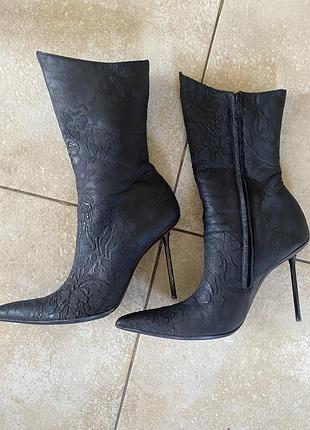 Ботільони/ черевики шкіра підбори parisi&madalini