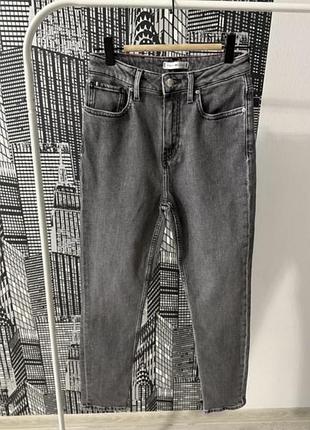 Базові сірі джинси tommy hilfiger ідеальні жіночі сірі джинси tommy hilfiger