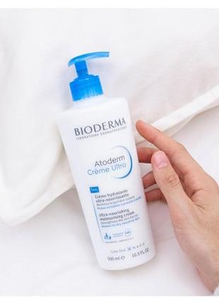 Крем для сухой кожи ультра bioderma atoderm creme ultra 500 мл