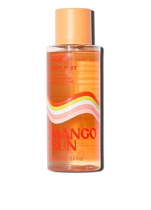 Парфюмированный спрей для тела victoria's secret pink mango sun body mist 250 мл