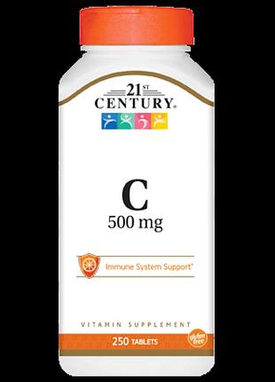 Витамин с 21st century vitamin c 500 мг 250 таблеток