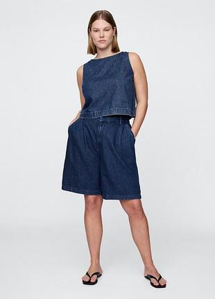 Джинсові шорти-бермуди gap 5