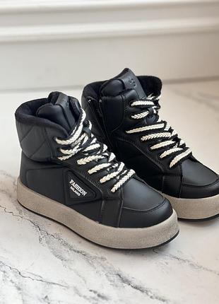 Зимові хайтопи черевики