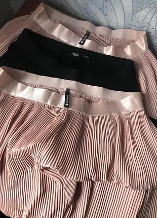 Юбка брюки плиссе