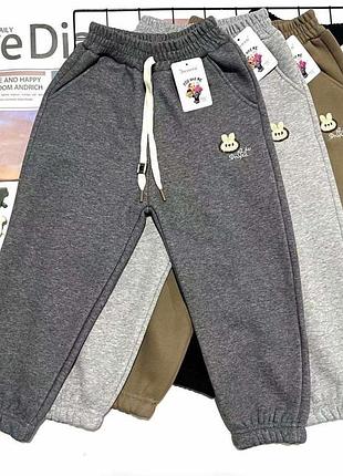 Штани дитячі для дівчаток трикотажні на флісі 
розміри: 60-65-70
довжина штанів 

виробник китай