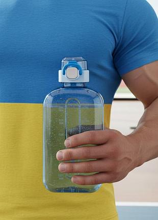 Бутылка для воды из bpa-free пластика 750 мл. восемь цветов