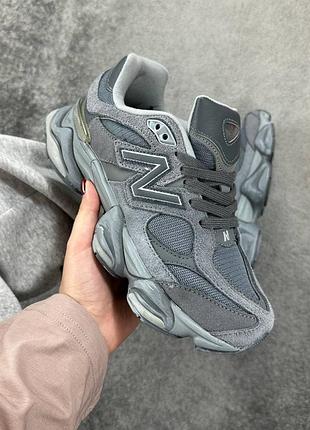 Кроссовки new balance 9060 dark grey