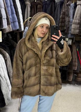 Стильна норкова шубка харків