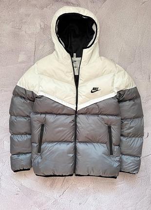 Повседневная мужская зимняя куртка-пуховик nike storm-fit puffer jacket ❄️