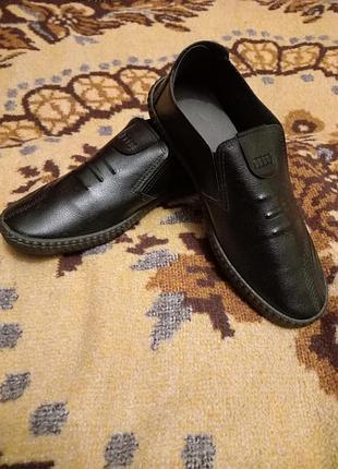 Мужские туфли-макасины, китай, р. 44