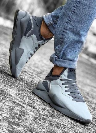 Мужские кроссовки adidas y-3 grey1 фото