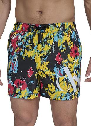 Шорты мужские для плавания calvin klein с upf +40