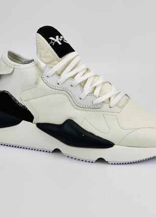 Мужские кроссовки adidas y-3 black/white9 фото