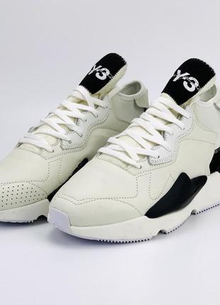 Мужские кроссовки adidas y-3 black/white4 фото