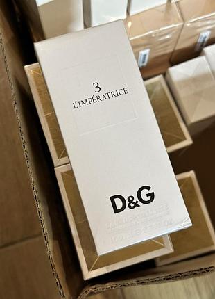 Dolce gabbana limperatrise 3 original pack 100 ml