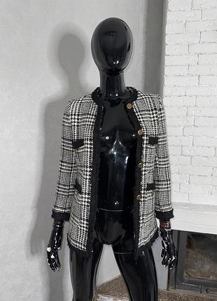 Твідовий піджак жакет кардиган