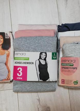Шикарные майки от esmara, pp l.