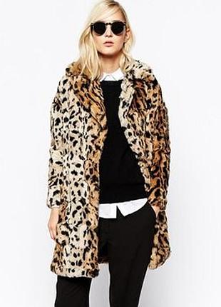 River+island+faux+fur+leopard+jacket
эко шубка леопард