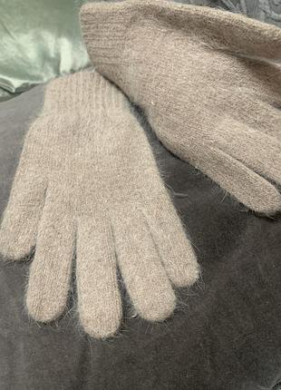 Перчатки ангора 4