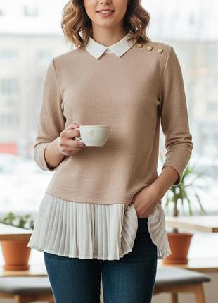 Кофта обманка/туника.