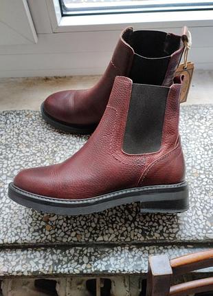 Кожаные челси 38 размер от fat face