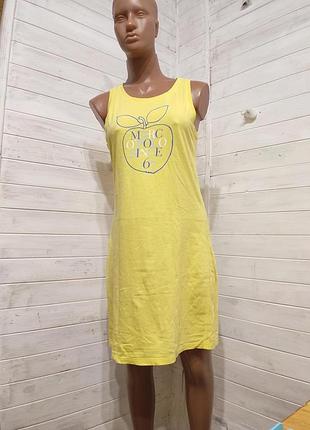 Шикарное науральное летнее платье-майка от известного бренда  новое состояние