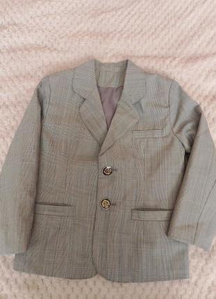 Пиджак для мальчика 98 размер