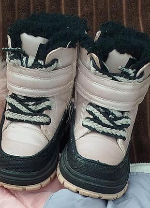 Детские зимние сапожки (ботинки) clibee для девочки, размер 23