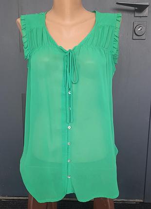 Шифонова блуза zara