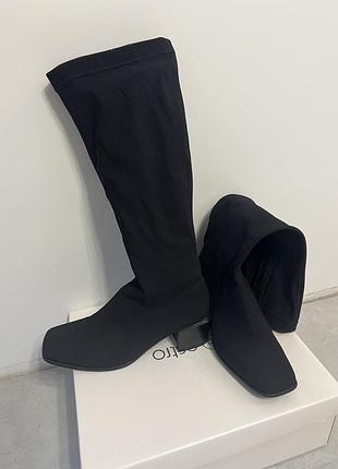 Чоботи з тканини еластичні