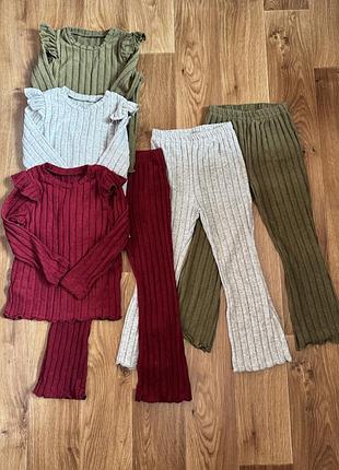Нові костюми для дівчинки 110-116-122