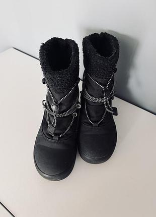 Снегоходы reima детские черные (размер 32)