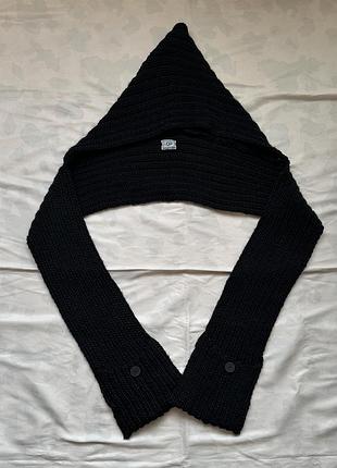 Шарф з капішоном і кишеньками ugg australia