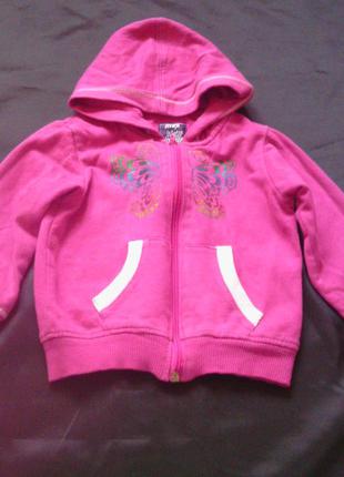 Толстовка на замке для вашей дочурки