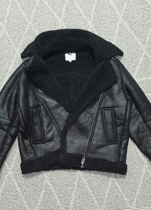 Косуха н&м,в ідеальному стані, чорна, розмір xs-s.